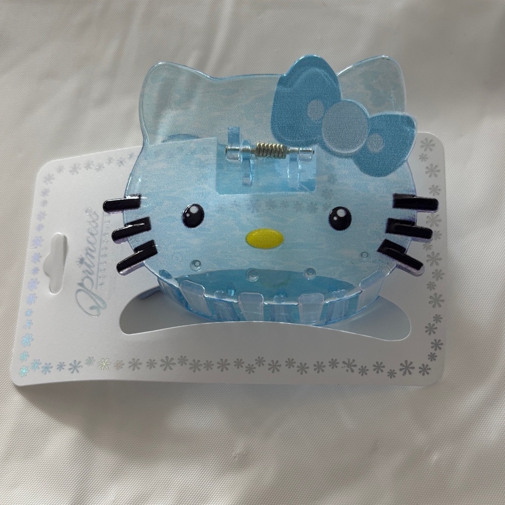 Hello Kitty Blue Hair Clip